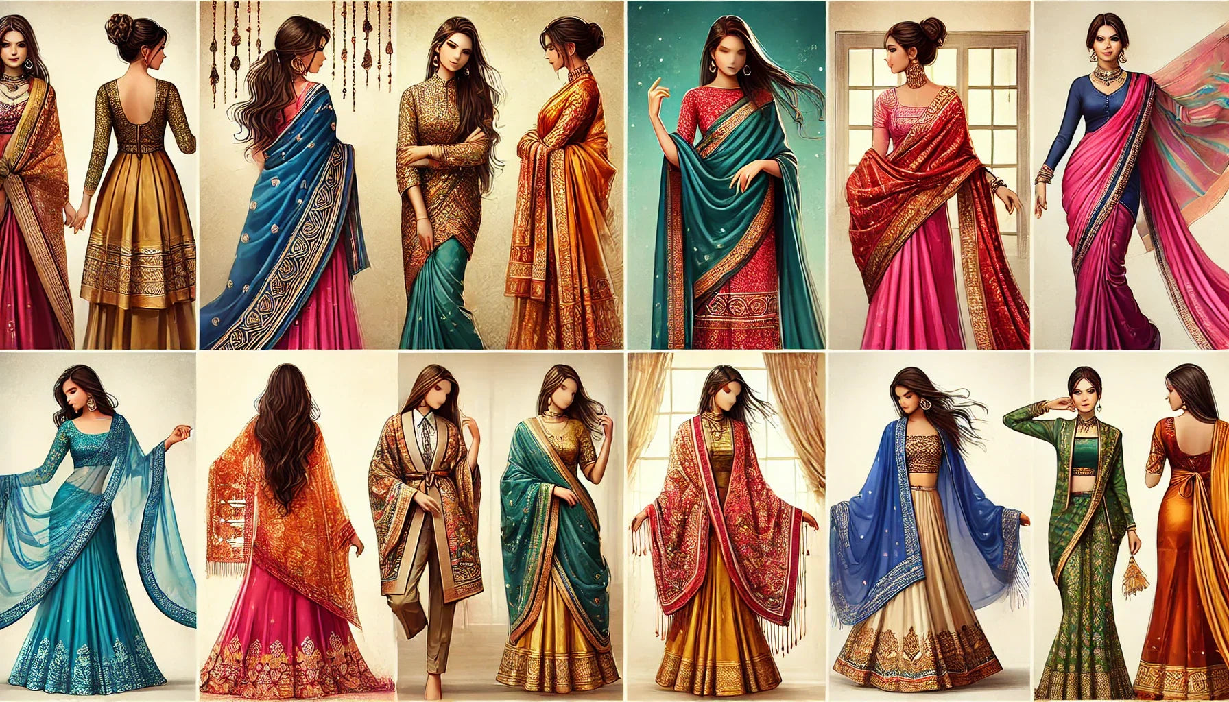 हर अवसर के लिए शीर्ष 7 दुपट्टा स्टाइलिंग टिप्स