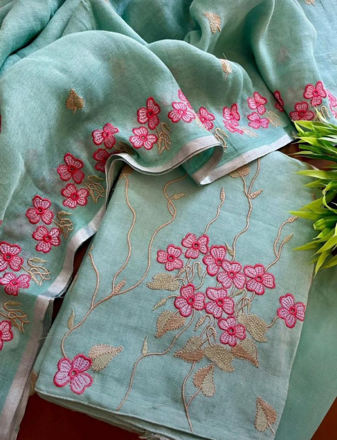Linen sales churidar material