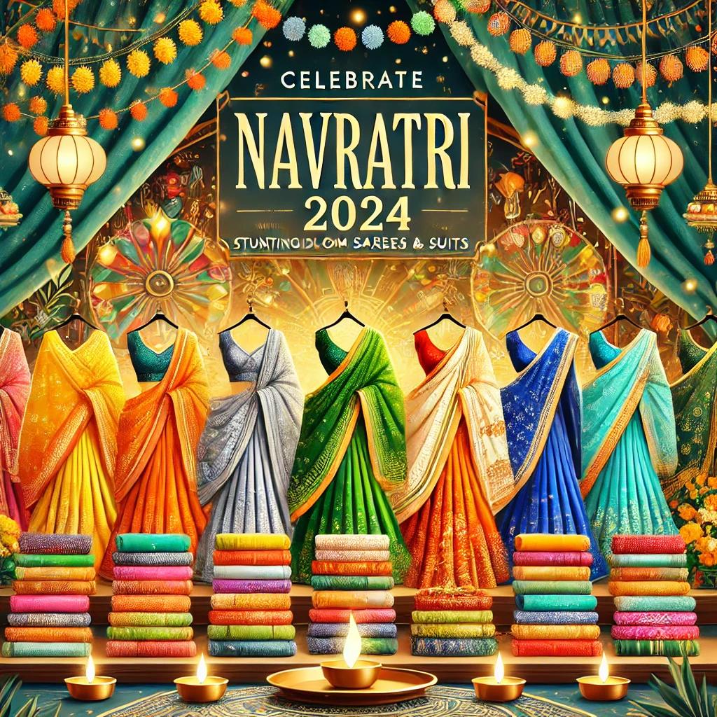 नवरात्रि 2024 फैशन गाइड: हैंडलूम साड़ियाँ और ड्रेस मटेरियल