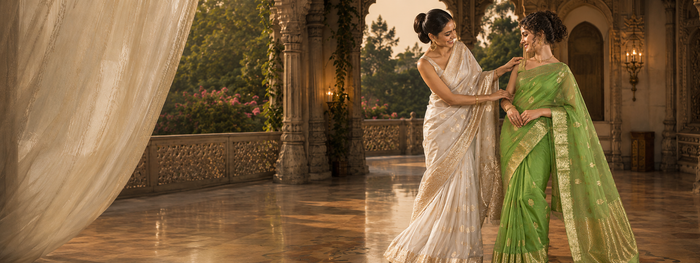 Organza Silk Sarees