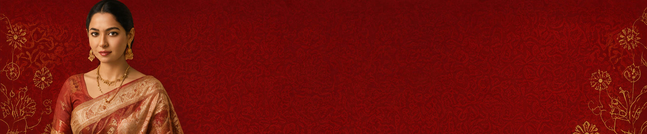Luxury Indian textile background