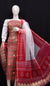 Kota Doria Gota Patti Suit Set - Red And White Combination