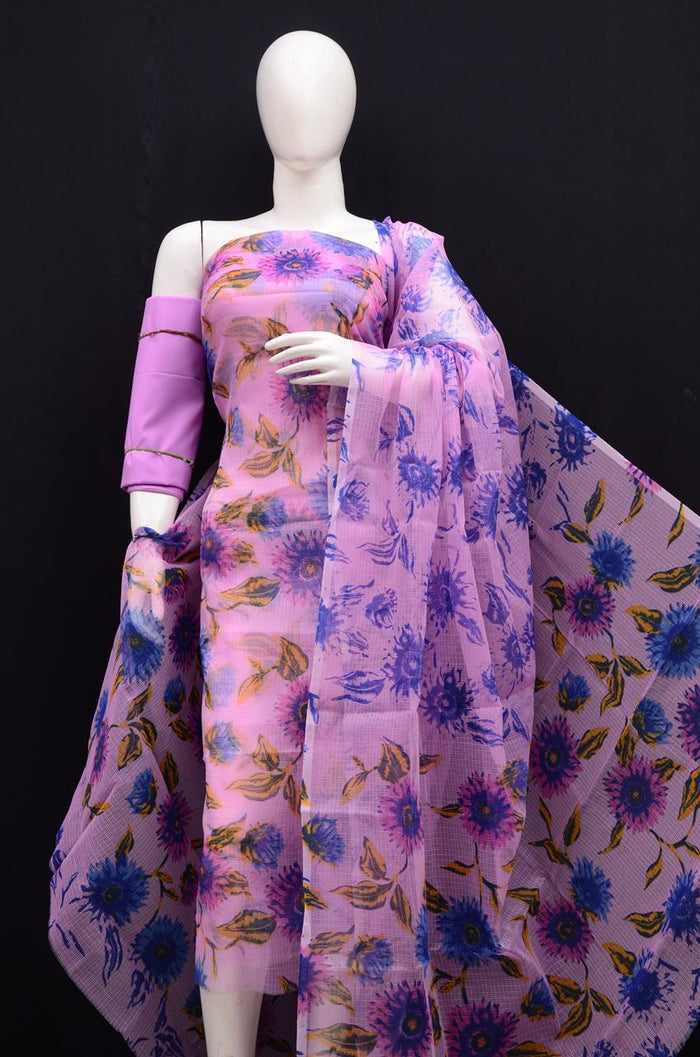 Kota Doria Dress Material