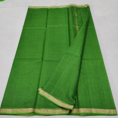 Kota Pure Silk Saree - Green - Trend In Need