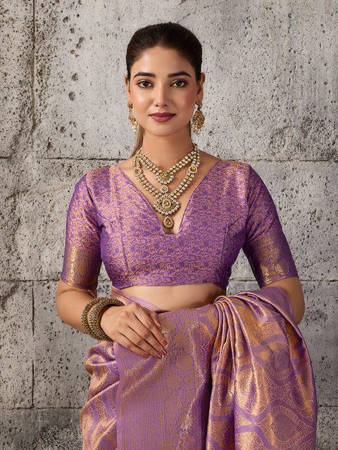 బ్లాక్ ప్రింటెడ్ కోట డోరియా చీర - ఆకుపచ్చ రంగు
