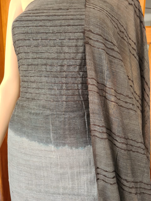 handwoven cotton Silk Dress Material