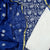 Blue Color Kota Doria Cotton Embroidered Dress Material with Chikankari Bottom - Trend In Need