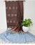 Brown Blue Color Baswada Silk Woven Dress Material - Trend In Need
