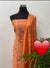 Cotton Silk Peach Color Dress Material - Trend In Need