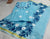 Kota Doria Cotton Aari Work Blue Color Dress Material - Trend In Need