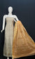 Kota Doria Cotton Block Printed Beige Yellow Dress Material - Trend In Need