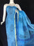 Kota Doria Cotton Block Printed Blue Color Dress Material - Trend In Need