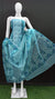 Kota Doria Cotton Block Printed Blue Color Dress Material - Trend In Need