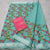 Kota Doria Cotton Blue Color Embroidery Sarees - Trend In Need