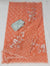 Kota Doria Cotton Embroidered Peach Color Saree with Fine Block Print - Trend In Need