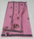 Kota Doria Cotton Embroidered Saree Pink Color with Fine Block Print - Trend In Need