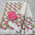 Kota Doria Cotton Embroidery White Color Sarees - Trend In Need