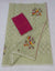 Kota Doria Cotton Green Color Embroidered Saree with Fine Block Print - Trend In Need