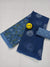 Kota Doria Pure Cotton Hand Block Printed Blue Color Saree - Trend In Need