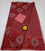 Kota Doria Pure Cotton Hand Block Printed Red Color Saree - Trend In Need