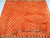 Kota Doria Pure Cotton Leheriya Print Orange Color Saree - Trend In Need