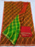 Kota Doria Pure Silk Red Color Saree - Trend In Need