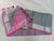 Linen Cotton Mix Grey Pink Color Plain Saree - Trend In Need