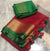 Maroon Color Linen Cotton Saree With Contrast Blouse - Trend In Need