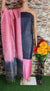 Pink Black Color Cotton Silk Woven Design Dress Material - Trend In Need