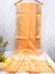 Plain Light Peach Color Zari Woven Linen Cotton Saree - Trend In Need