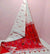 Pure Cotton Ikkat Print White Red Color Saree - Trend In Need