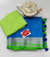 Pure Linen 140 Thread Count Plain Blue Color Saree - Trend In Need