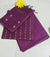 Purple Color Woven Design Cotton Silk Dress Material - Trend In Need