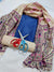 Semi Raw Silk Dress Material With Handwoven Blue Color Cotton Silk Dupatta - Trend In Need