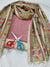 Semi Raw Silk Dress Material With Handwoven Pink Color Cotton Silk Dupatta - Trend In Need