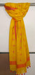 Yellow Color Cotton Linen Embroidered Ball Buta Design Dupatta - Trend In Need